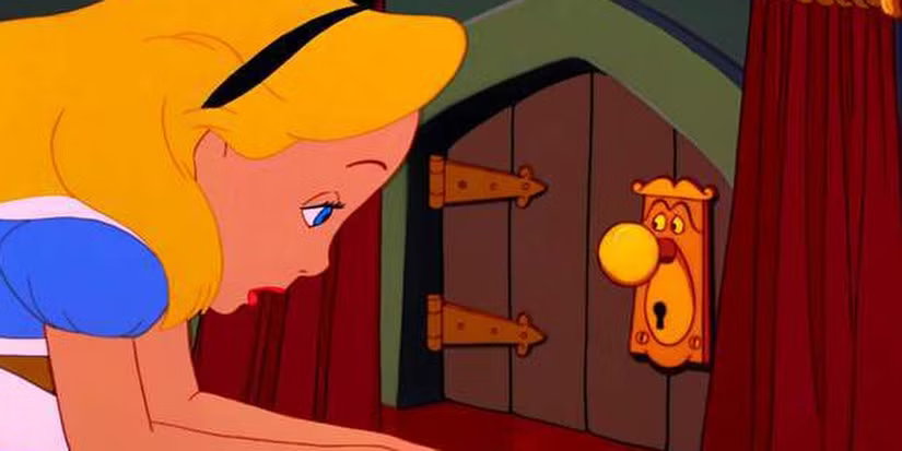 Alice in Wonderland Small Door